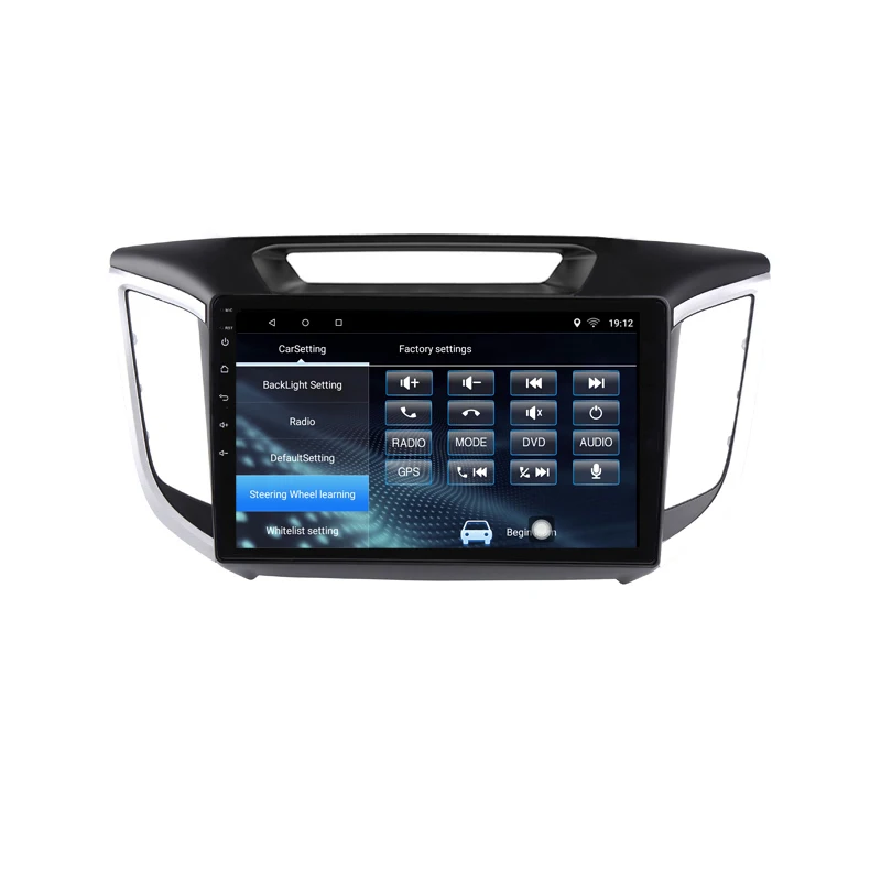 Best 10.1" 2G RAM 32G ROM Android 2.5D IPS Car DVD Video Player GPS For HYUNDAI IX25 CRETA audio car radio stereo navigation 3