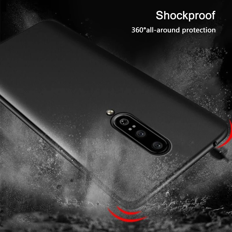 2019 ТПУ для OnePlus 7 / Pro Чехол Мягкий силиконовый край Защитная задняя крышка чехол