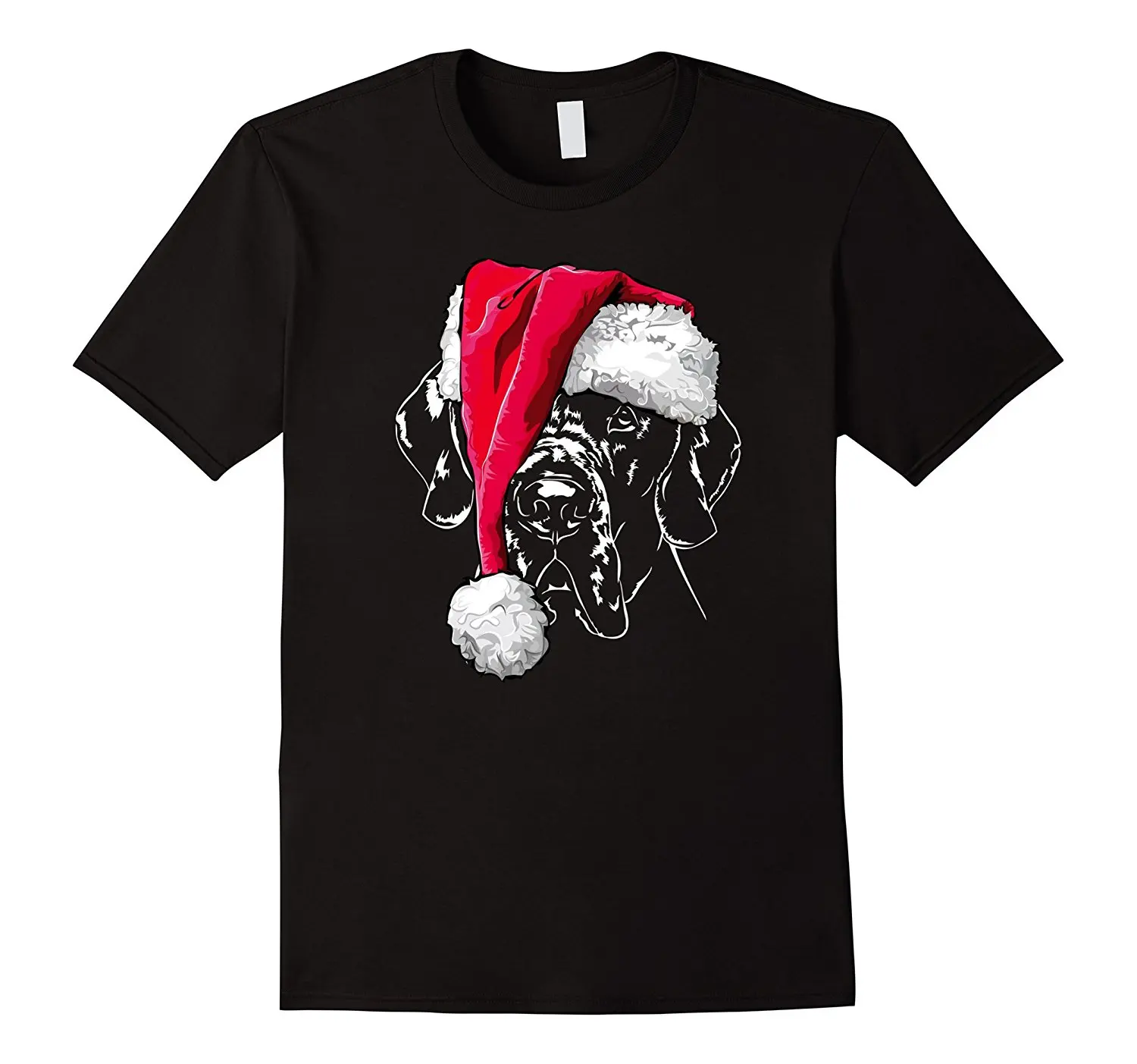 

Funny Great Dane Christmas T Shirt Dog Shirt Tee Gift Hund T-Shirts 2017 Brand Clothes Slim Fit Printing T-Shirt Men Summer