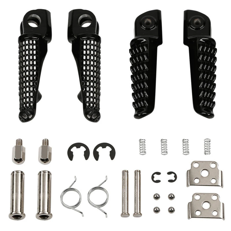 Передняя и задняя подставки для Kawasaki ZX-6R 03-12 ZX-10R 04-12 ZX-9R 98-03 черные аксессуары