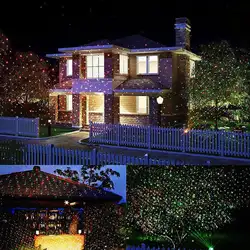 Лазерный свет украшения 2,28 Вт проекционное ламповое праздничное освещение открытый пейзаж креативный АБС и ПК Рождественский Декор газон