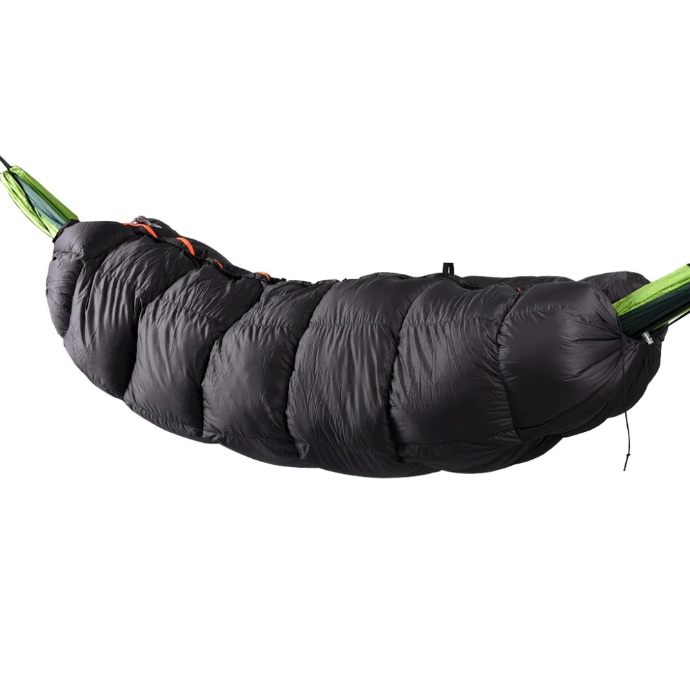 Гамак под одеяло Сверхлегкий портативный Packable спальный мешок для кемпинга