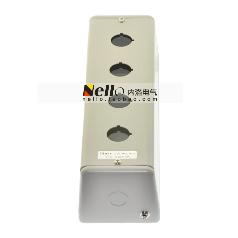 

[SA]Imported from Japan and the spring IDEC 22mm metal four -hole button box KGNW414Y--3pcs/lot