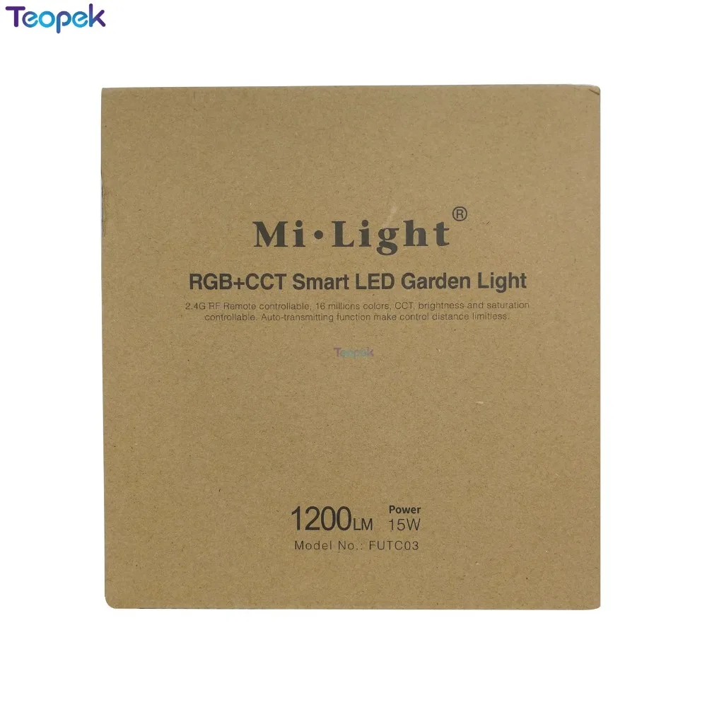 Mi.light 15W RGB + CCT светодиодный светильник для сада уличный Точечный IP65
