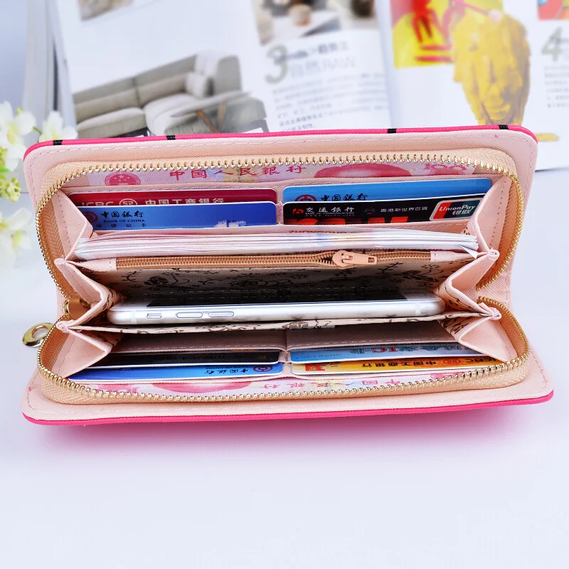 Geometrische Frauen 120 Lange Teile Brieftasche Reißverschluss Langen Geldbörsen los Design Großhandel Mode RqdzwEd