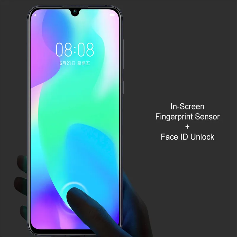 HuaWei Nova 5 Pro NFC мобильный телефон Восьмиядерный 6,39 ''Android 9,0 экран отпечатков пальцев 48MP Google play GPU Turbo 40W SuperCharge