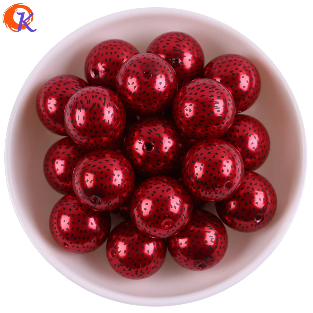 

Cordial Design 20MM 100Pcs Jewelry Accessories/Imitation Pearl/Print Beads/Hand Made/Beads For Charms Necklace/Bead Findings