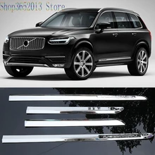 Volvo Xc90 Chrome Accessories And Get Free Shipping On For Volvo Xc90 2016 2018 Abs Chrome Door Body Side Molding Cover Trims Car Styling