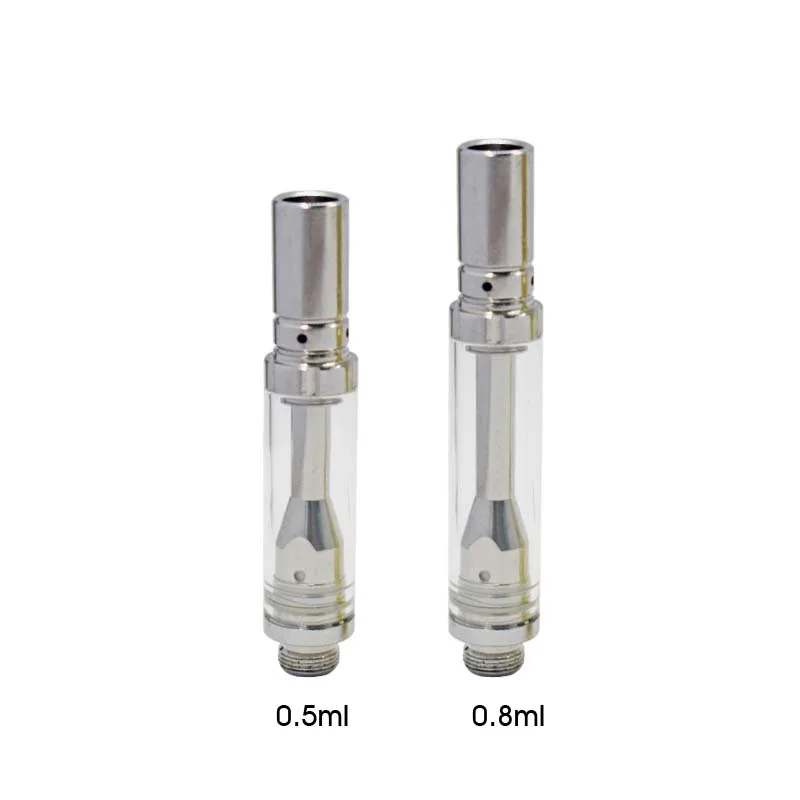 10pcs A1 Thick Oil Vape Cartridge Ceramic Coils Heating 0.5ml 0.8ml Tank 510 Thread Atomizer 10mm Diameter Vaporizer E Cigar 10pcs A1 Thick Oil Vape Cartridge Ceramic Coils Heating 0.5ml 0.8ml Tank 510 Thread Atomizer 10mm Diameter Vaporizer E Cigar