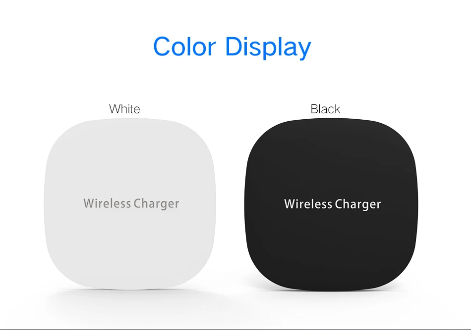 17Wireless Charger for iPhone X 8 Plus Samsung Galaxy S9 S8 Plus S7 S6 Edge Note 4 5 8 Fast Charging Qi Nexus Nokia Sony LG H