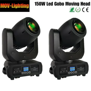 

2pcs 150W LED Spot Moving Head Light Professional prism Effects gobo Stage lighting
