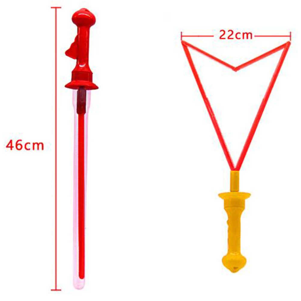 1 компл. ong Bubble пулемет бар палочки без воды Западный Меч форма для детей мыло игрушки Bubble