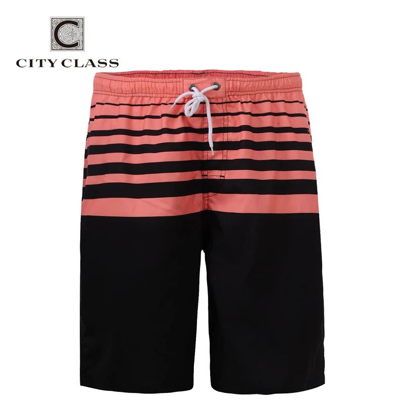 

City Class 2018 Mens Summer New Leisure Wild Loose Beach Shorts Regular Length Bermuda Masculina European Size Boardshorts 1753
