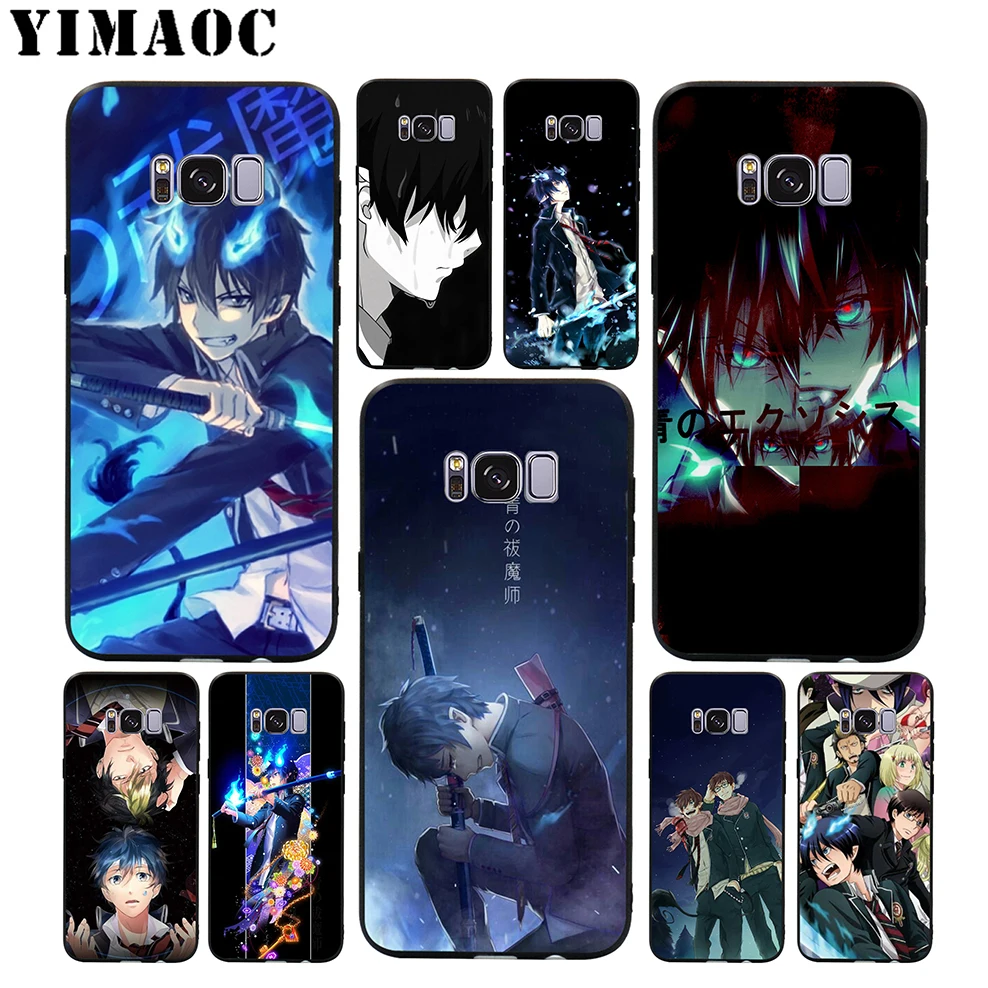 YIMAOC Blue Exorcist Anime Soft Case for Samsung Galaxy S10 S10e S9 S8 A6 Plus S7 S6 Edge A7 A5 A3 J6 Note 9 8 |