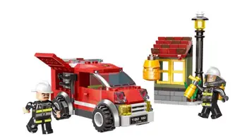

XINGBAO 14001 218PCS City Fire Series Eliminate the Honeycomb Set Model Building Blocks Kids Educational Bricks Toys Funny Gifts