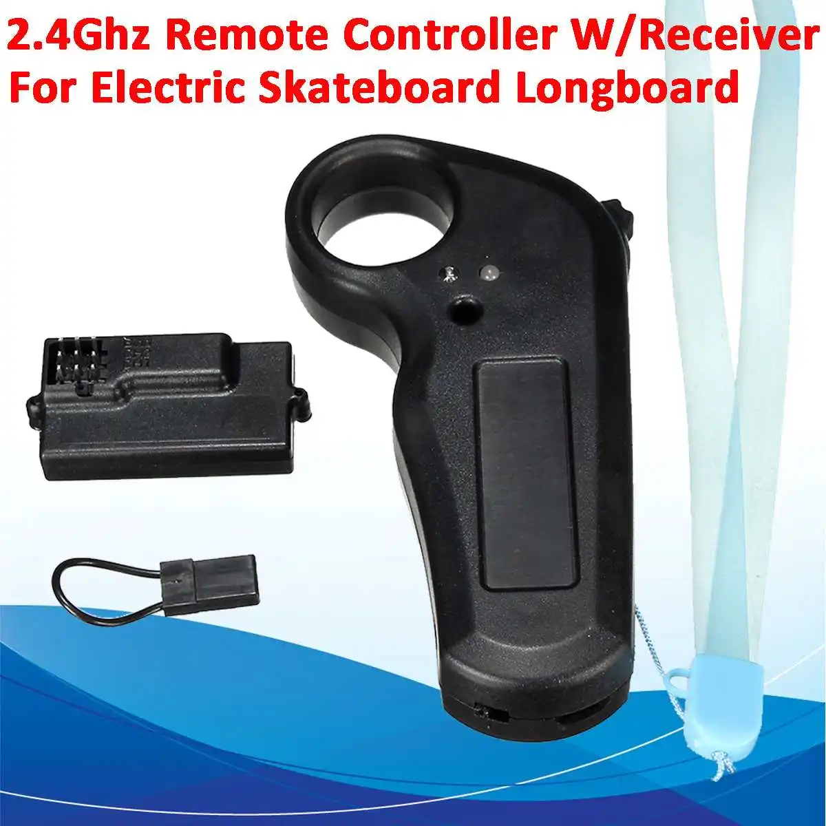 

2.4Ghz Mini Electric Skateboard Remote Controller With Receiver Universal For All ESC Electric Skateboard Longboard