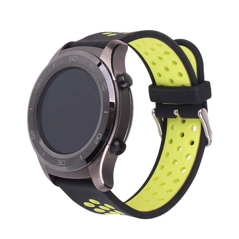 

Premium Silicone Watchband for HUAWEI Watch 2 20mm Bracelet / Watch 2 pro Sports Band 22mm smart watch Strap Wrist Bracelet