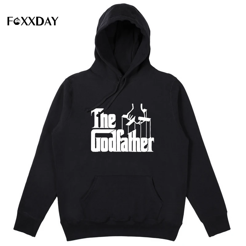 Vintage Movie The Godfather Hoodie Men Long Sleeve Design Guys TV Show
