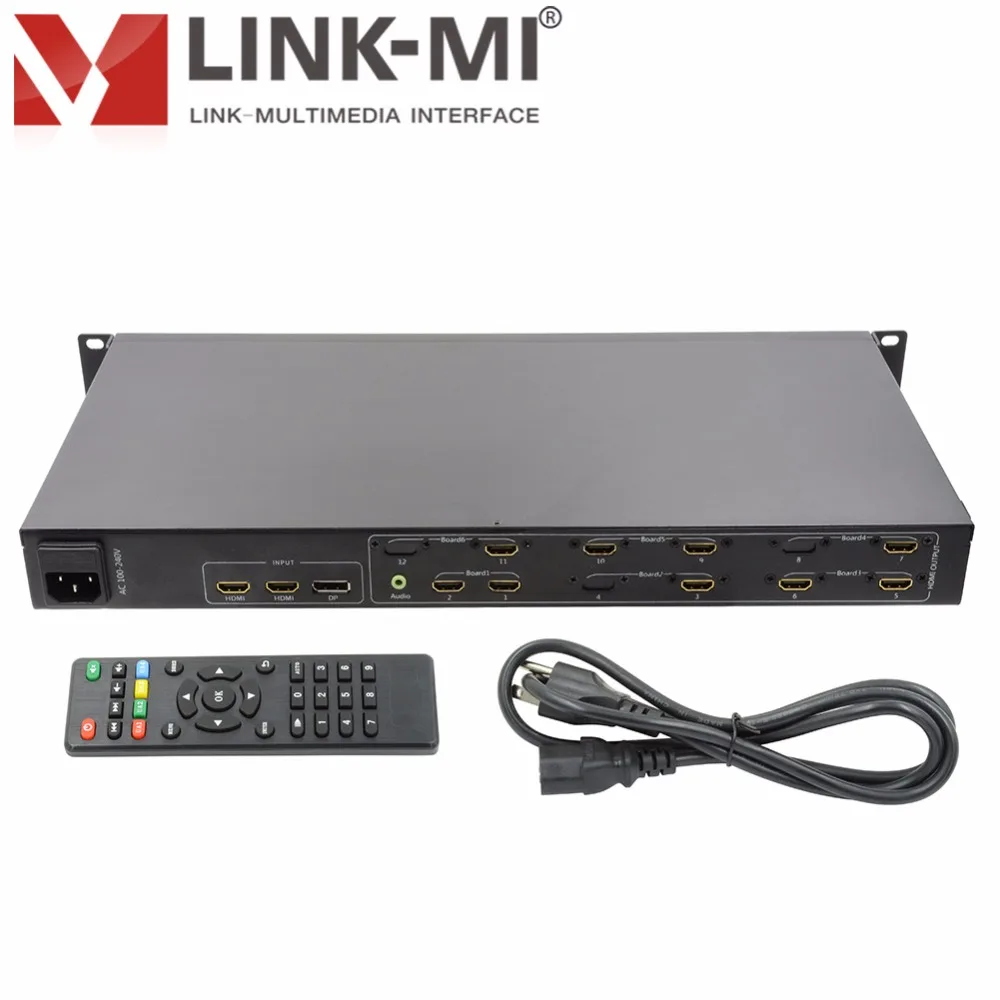 Настенный видеоконтроллер LINK MI 4K 3X3 для ЖК экрана hdmi мобильный телефон сигнал dp