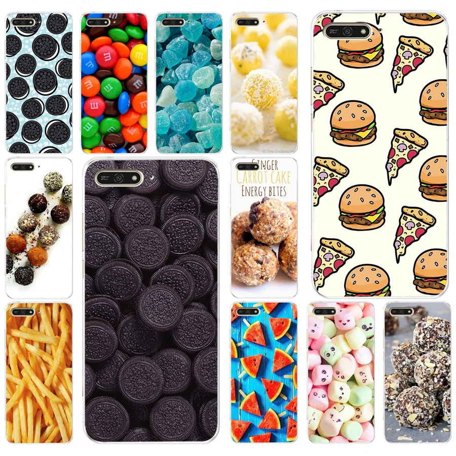261AQ Печенье oreo пиццы арбуз чипы конфеты чехол для телефона из мягкого силикона