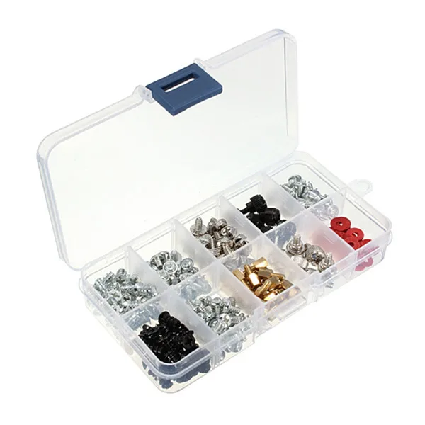 

New Arrival 228Pcs Pack Screws Kit for Motherboard PC Case Fan CD-ROM Hard Disk Notebook Home Screw