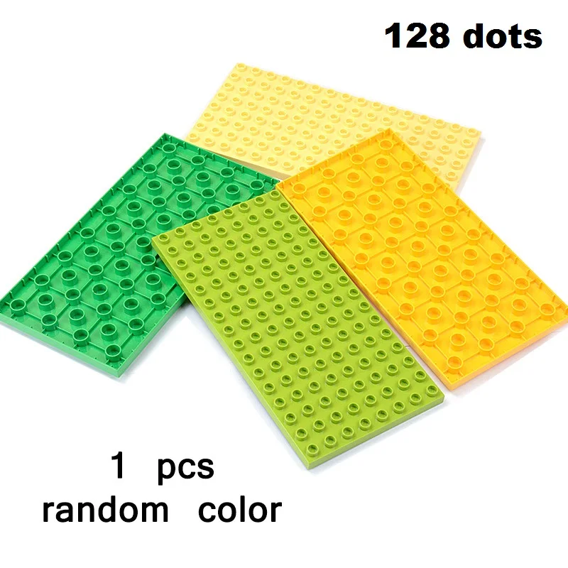  32-512 Hole Big Dot Track Baseplate Building Blocks Accessories DIY Toys Children Gift Compatible D - 32950275837