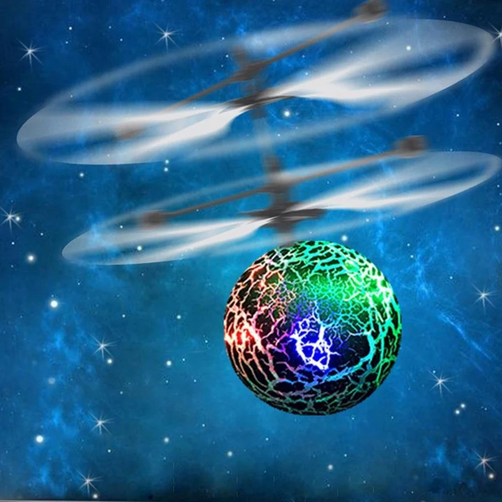 Magic RC Flying Ball Drone Helicopter Ball Built-in Shinning LED Lighting RC Toy for Kids Teenagers Gift Colorful Flyings (27)