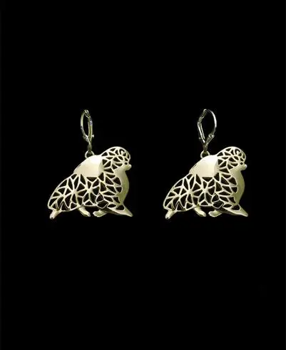 

Drop Shipping-Pomeranian Movement Earrings
