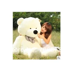 Новые мягкие белые мишки Плюшевые 160 см кукла 63 дюймов игрушка в подарок wb8415