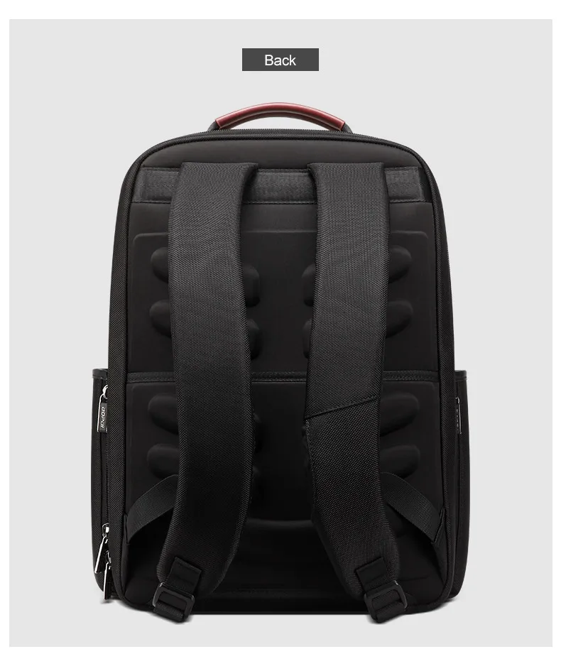 BOPAI стильный мужской рюкзак, бизнес рюкзак для путешествий, нейлоновый водоотталкивающий рюкзак для ноутбука, 15,6 с раздельными отделениями