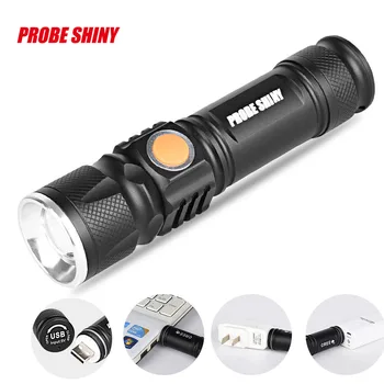 

New 2018 High Quality Adjustable LED Zoom 3000LM MINI USB Rechargeable Flashlight Torch Portable Drop Shipping