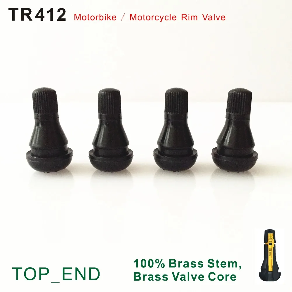 4pcs/set,Free Shipping,TR412,Motorbike / Motorcycle Rim Valve,Tire