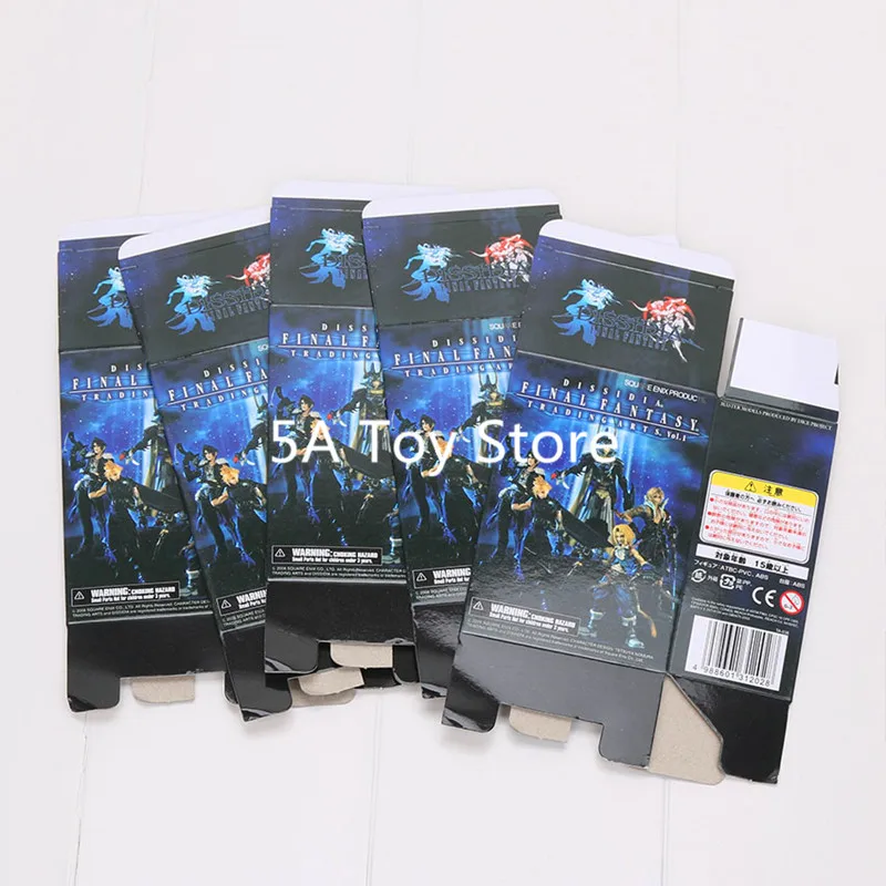 5 шт./компл. Final Fantasy Cloud Strife Squall Leonhart Tidus Warrior of светильник Zack Fair ПВХ Фигурки