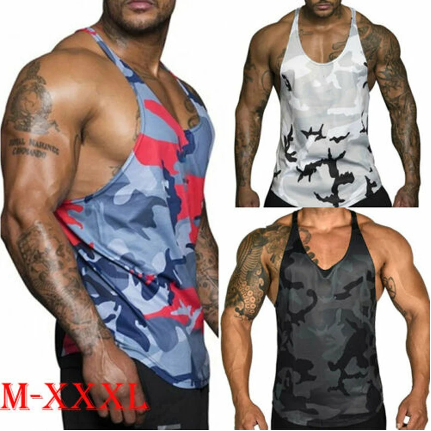 

Tank Top Men Gym Tank Top Bodybuilding Sleeveless Shirt Alphalete Tank Top Singlet Vq Fitness Sport Vest Stringer