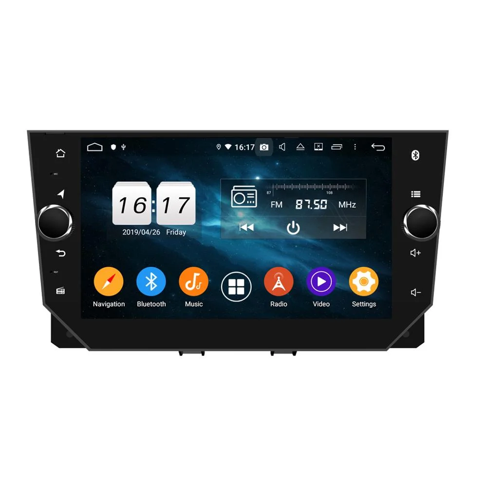 Автомобильный DVD-плеер CarPlay и Android 8 дюймов PX6 10 для SEAT Ibiza 2018 2019 RDS радио GPS Bluetooth 5 0 Wi-Fi