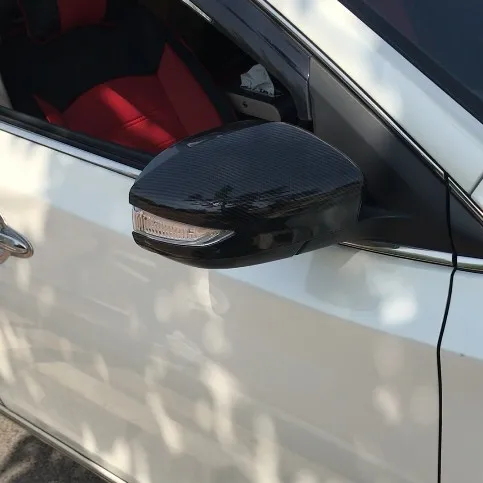 Для Nissan Sentra 2013 2018 автомобильные чехлы для зеркала заднего вида Чехлы аксессуары