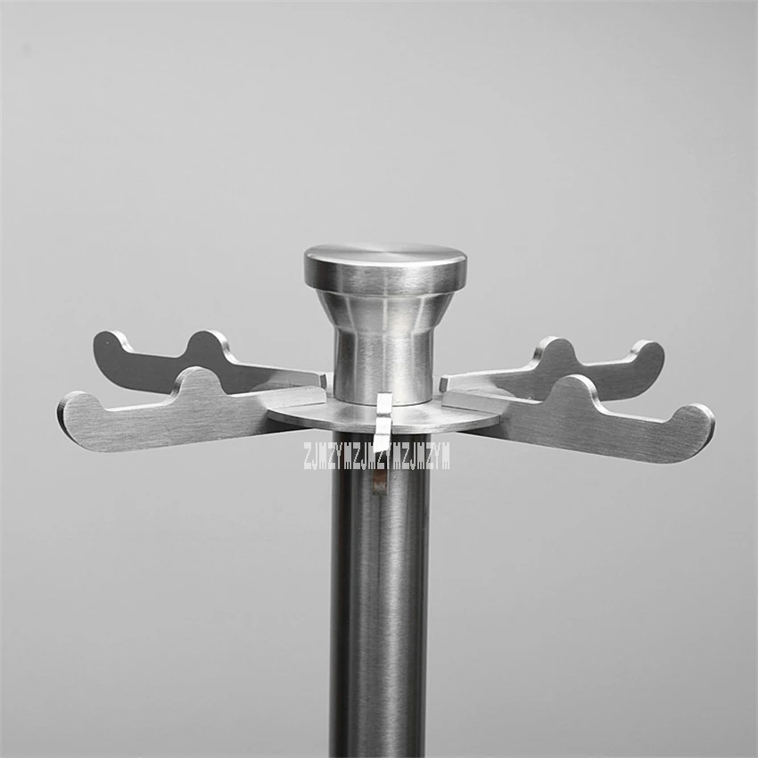 Kitchen Rotary Rack Shovel Hanger 18/10 Stainless Steel Holder Spoon Hanger Rotating Storage Shelf Cooking Tools Organizer