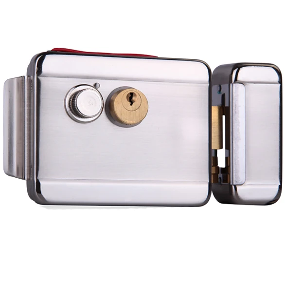 

Free shipping Brand New 12V Double head door electric Control Door lock For Access Control and Video Intercom In Stock Wholesale