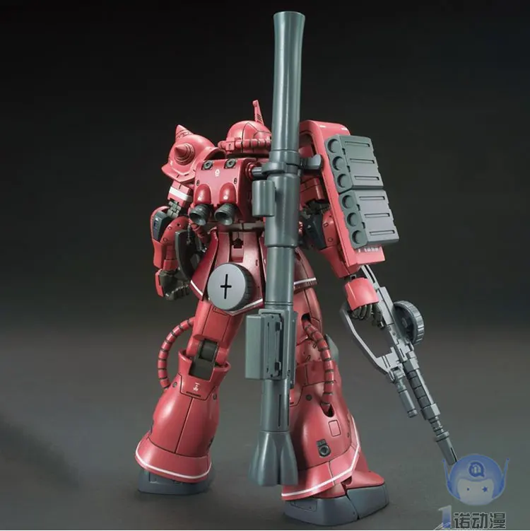 Оригинальный Gundam HG 1/144 модель MS-06S ZAKU 2 княжество зеон чар AZNABLE мобильный костюм происхождения GTO дети игрушечные лошадки BANDAI