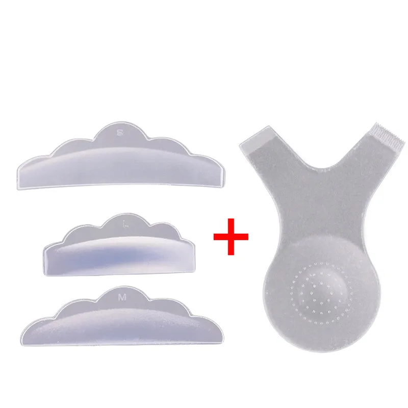 

New Silicone Eyelash Perm Pad Recycling Lashes Shield Lifting Curlers 3D Eyelash Makeup Accessories Applicator Tools