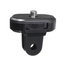 Adaptador com rosca 1/4 ” para fixação padrão de câmeras de esporte e ação estilo GoPro