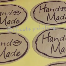 1 лот/100 шт крафт-бумага, этикетка ручной работы наклейки, конфеты, торт, подарки, зеленые ярлыки для пищи