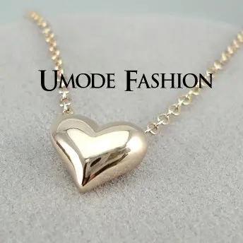 UMODE ювелирные изделия: полированные ожерелья и браслеты с покрытием из розового