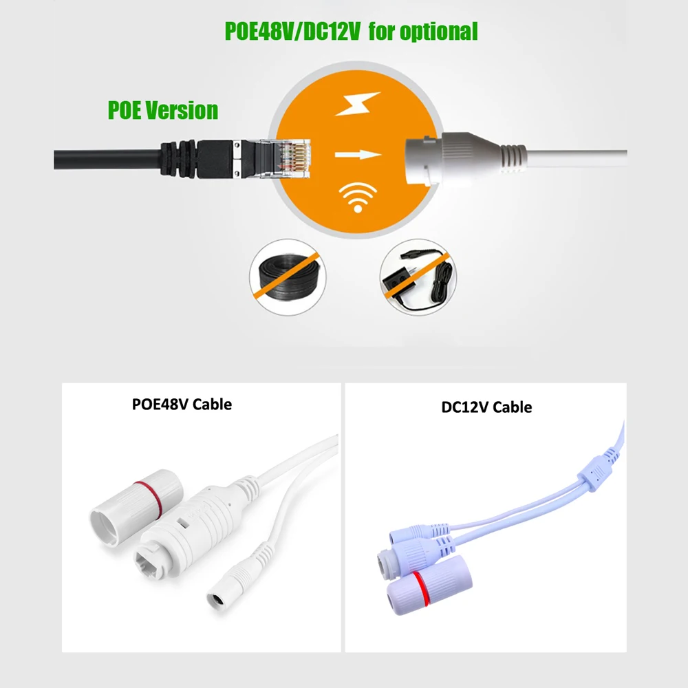 Новая IP камера AZISHN H.265AI 3MP 2304X1296 XM535AI + 1/2 7 дюймов SC3235P CMOS Водонепроницаемая сетевая