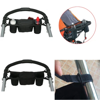 

Baby Stroller Accessories Multifunctional Universal Milk Water Cup Holder Infant Diapers Carriage Bag For Children Kids Stroller