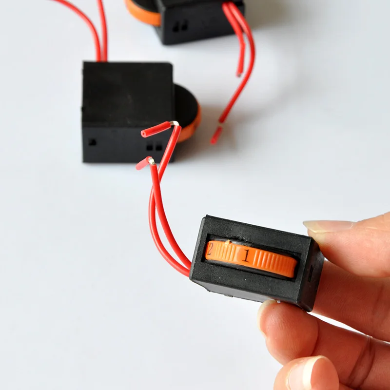1Pc AC 230V 6(4)A AC 120V 12(6)A 5E4 Electric Power Tool Plastic Speed Controller Switch FA-8/1FE 6