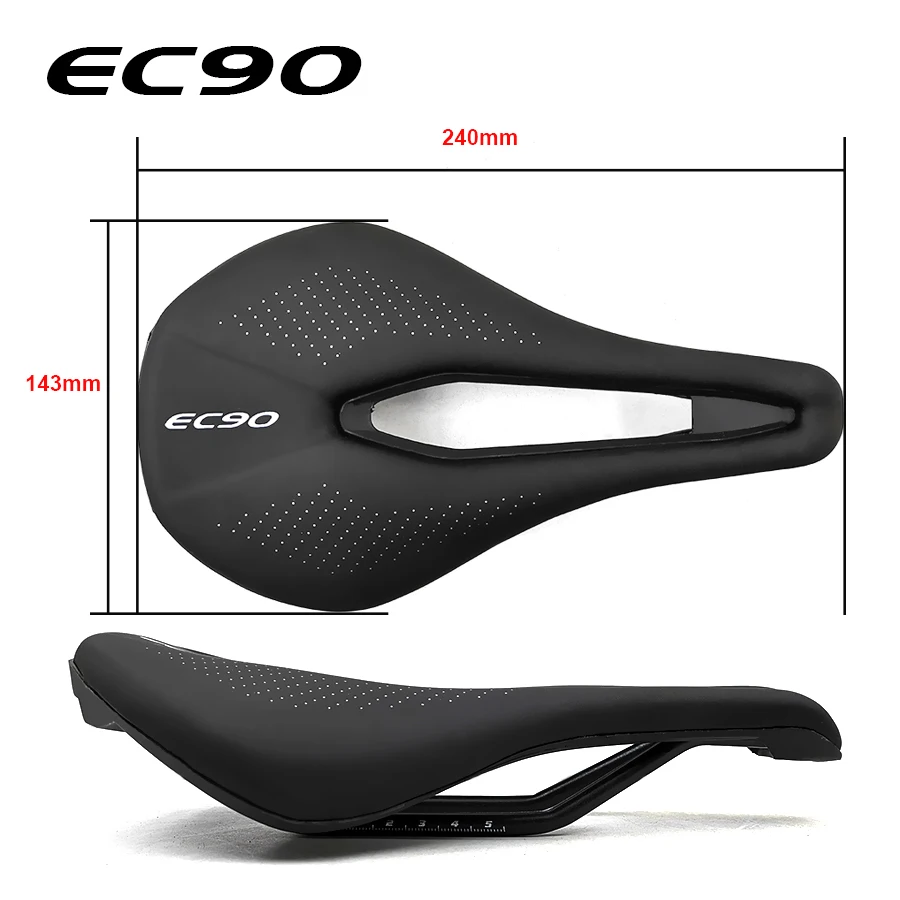 

EC90 Bicycle Saddle MTB Road Bike Saddles Mountain Bike Racing TT Saddle PU Breathable Soft cycling Seat bike parts selim saddle