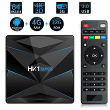 HK1 супер 4G 128G Android 9,0 tv Box 4G 64G/32G 2G16G RK3188 четырехъядерный 2,4G/5G Wifi Bluetooth 4,0 4K 3D медиаплеер домашний фильм