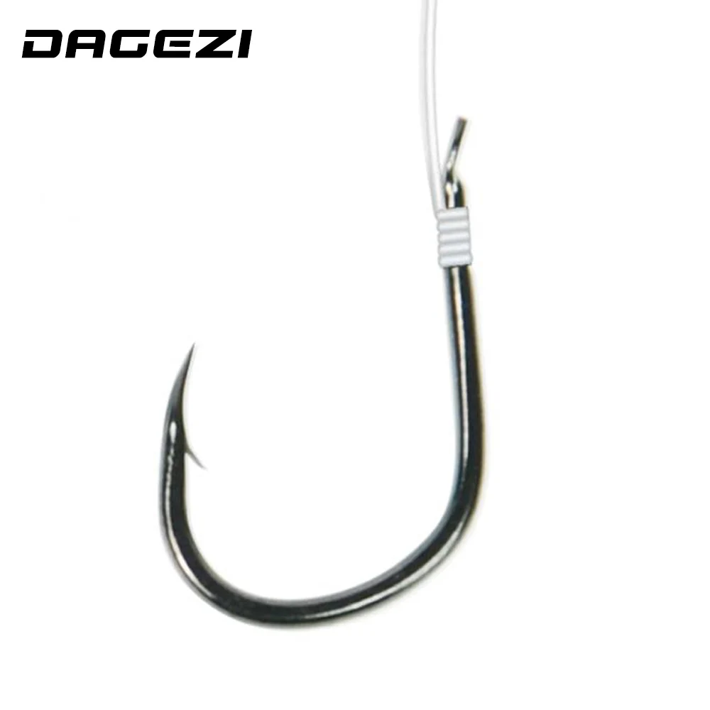 DAGEZI 100Pcs/Lot 6# -15# high Carbon Steel Fishing Hook Fishhooks Durable Pesca barbed hook Fishing Tackle Box DAGEZI 100Pcs/Lot 6# -15# high Carbon Steel Fishing Hook Fishhooks Durable Pesca barbed hook Fishing Tackle Box