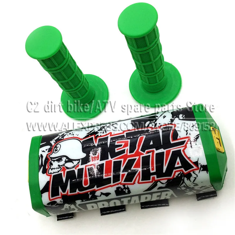 Pit pro racing(M) 1 1/" Руль жир коврик для барной стойки слайдер сцепление для CRF rmz KTM YZF ATV Dirt Pit bikeмотоциклетный мотокросса ENDURO SM